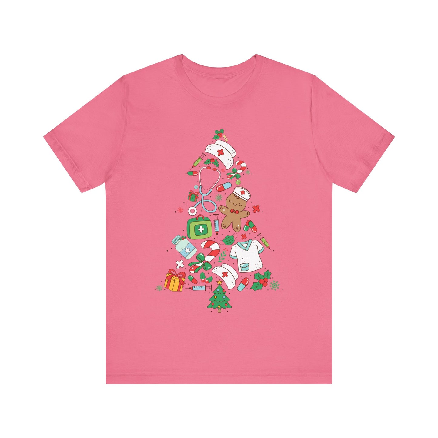 Nurse Christmas Tree T-Shirt