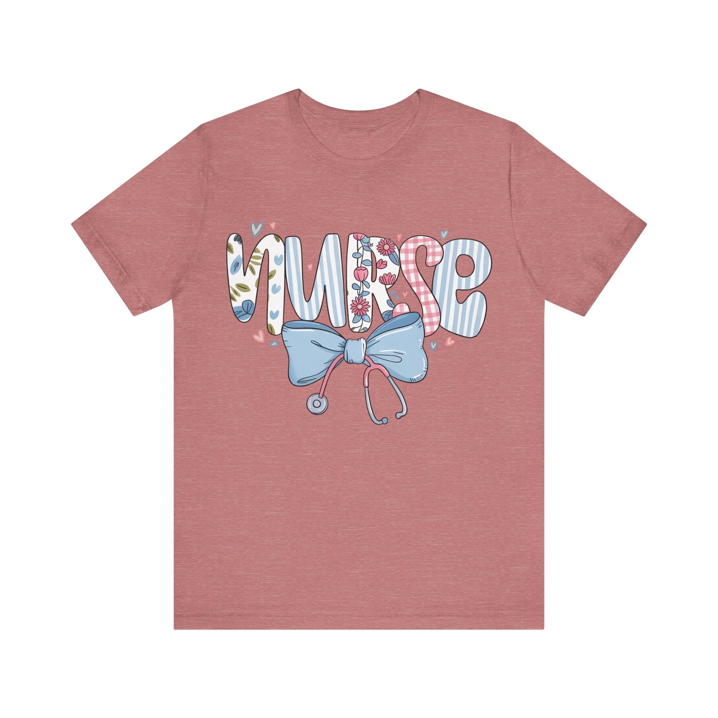 Nurse Floral T-Shirt