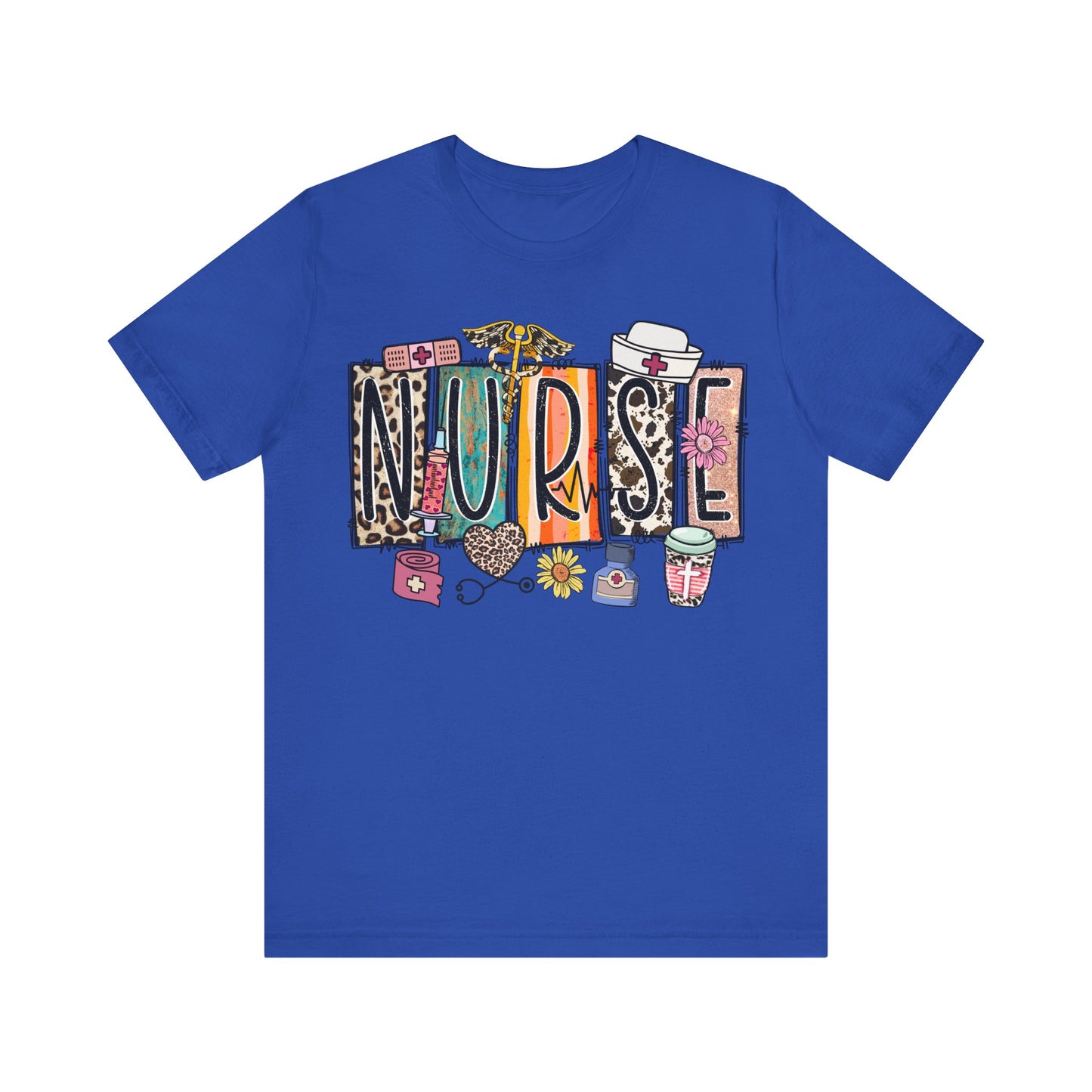 Leopard Print Nurse T-Shirt